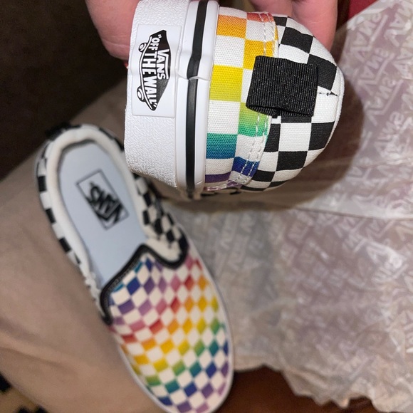 Girls size 3 Vans. - Picture 4 of 5